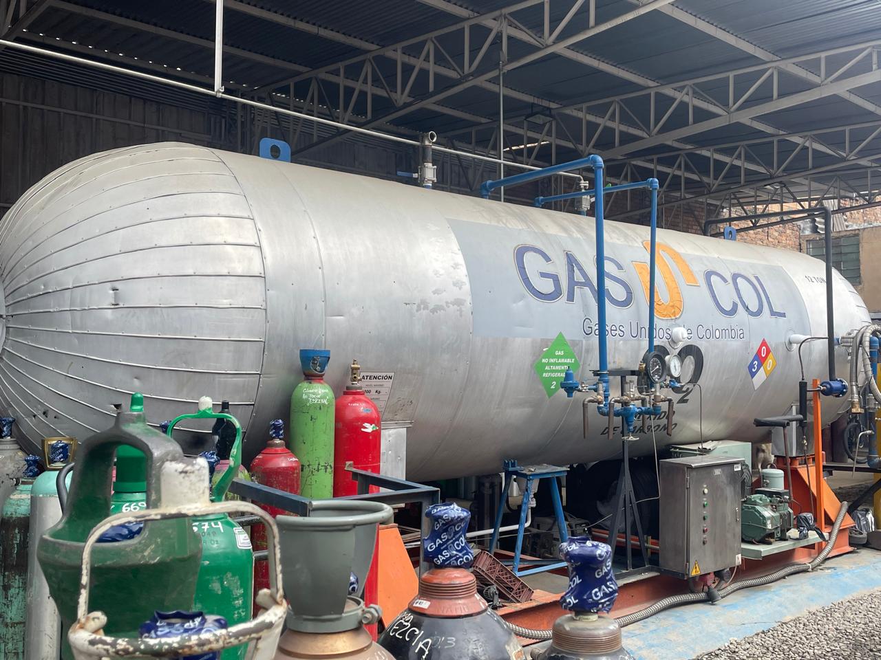 Estación de llenado móvil GASUNCOL
